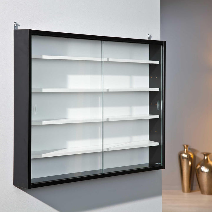 Inter Link - Sammlervitrine - Hängevitrine - Wandregal - Glasvitrine - Wandvitrine - Hängeregal - Sc