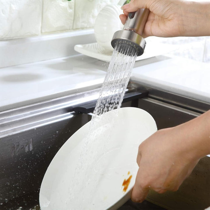 ZJWLPTJ01FX Wasserhahn Spray Kopf, Küchenarmatur, Bad Spültischarmatur (Silber, 1/2", Gebürstet)