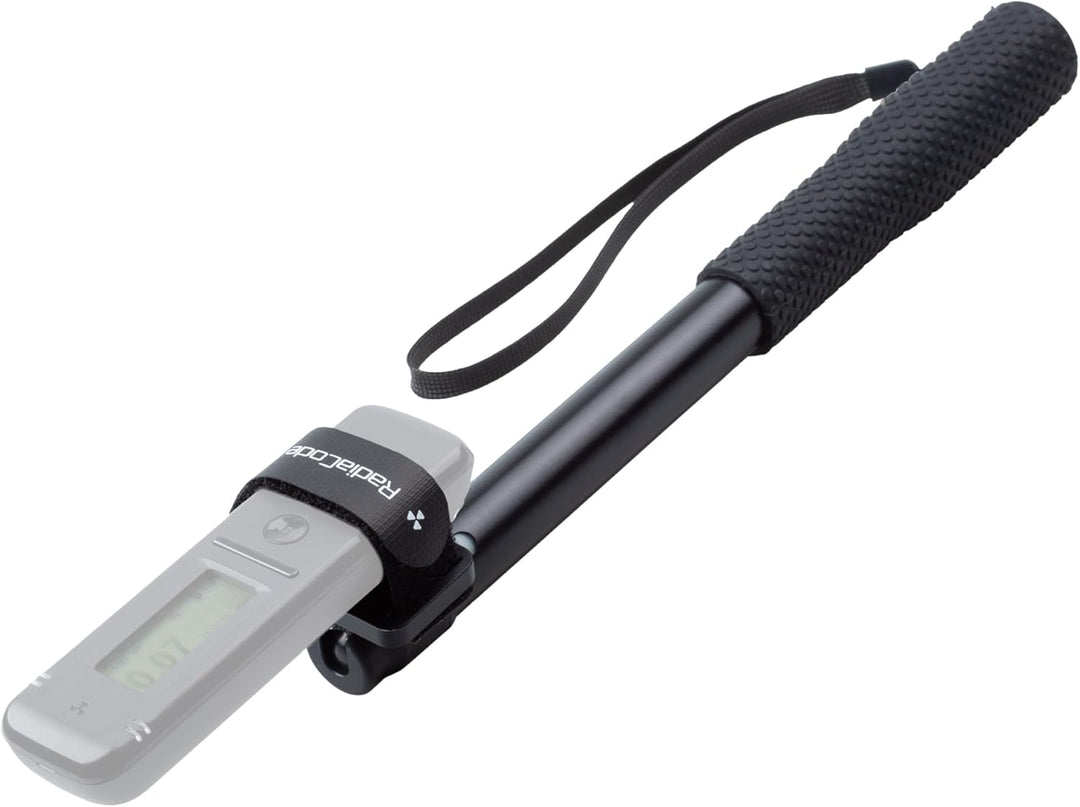 Portable Extension Rod Handle for Radiacode 102/103 Geiger Counter, Aluminium Wang for Safer Search.
