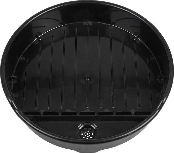 KS Tools 150.9209 Polyethylen-Fasstrichter mit Sieb, 30 l, Schwarz