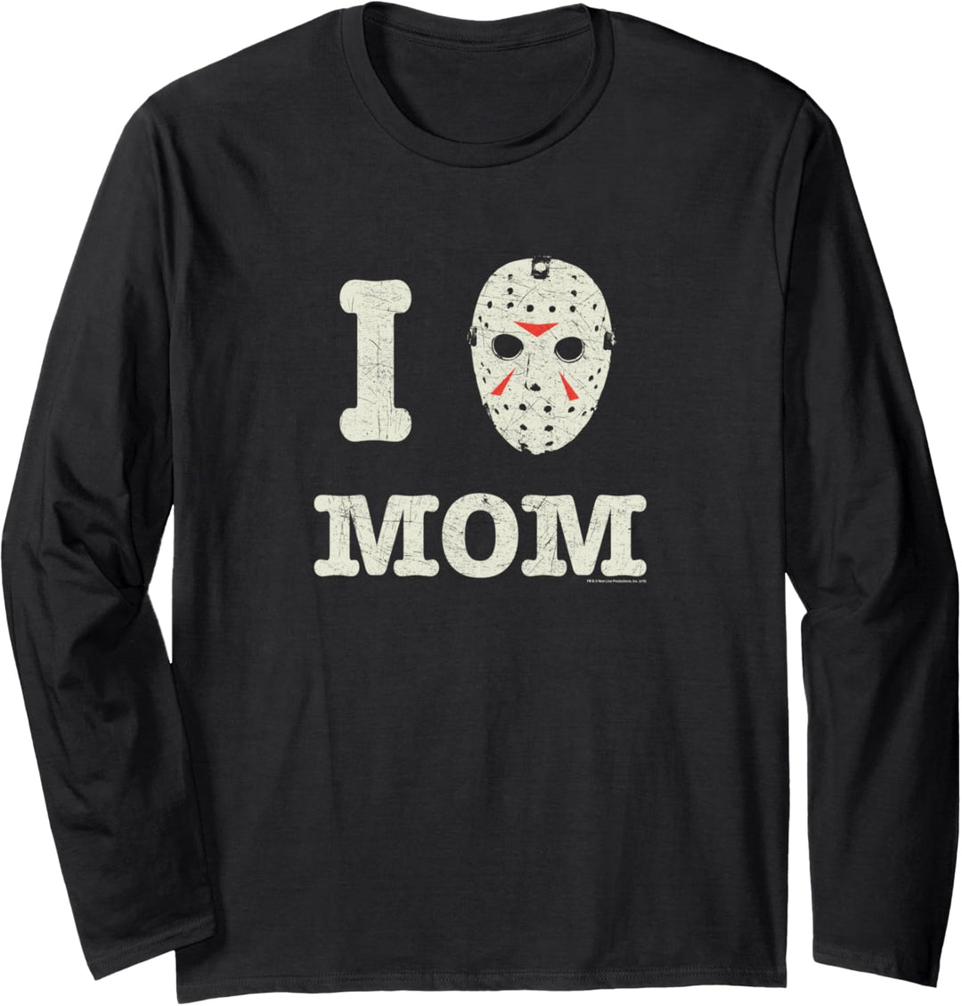 Friday the 13th Mommas Boy Langarmshirt