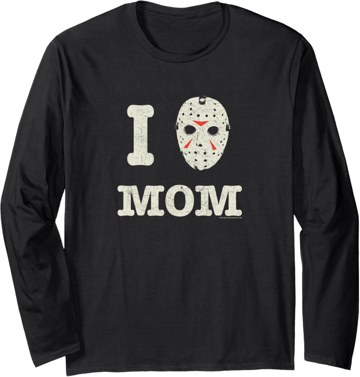 Friday the 13th Mommas Boy Langarmshirt