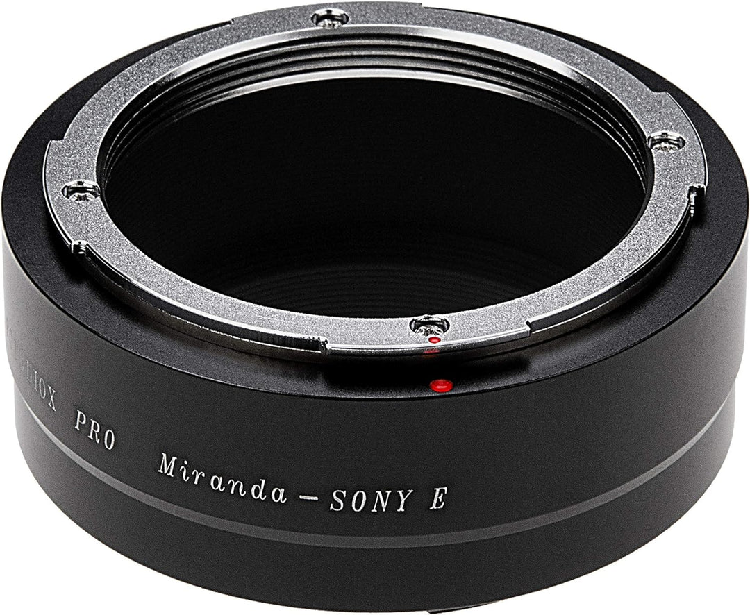 Fotodiox Pro Lens Mount Adapter Compatible with Miranda (Mir) Lenses on Sony E-Mount Cameras Miranda