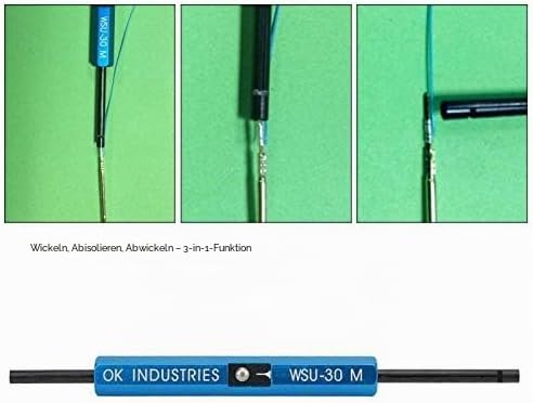 3 in 1 Funktion Single-Stranded Wire Wrap Streifen Auspacken Handwerkzeug für AWG 30 Draht, Wire Wra