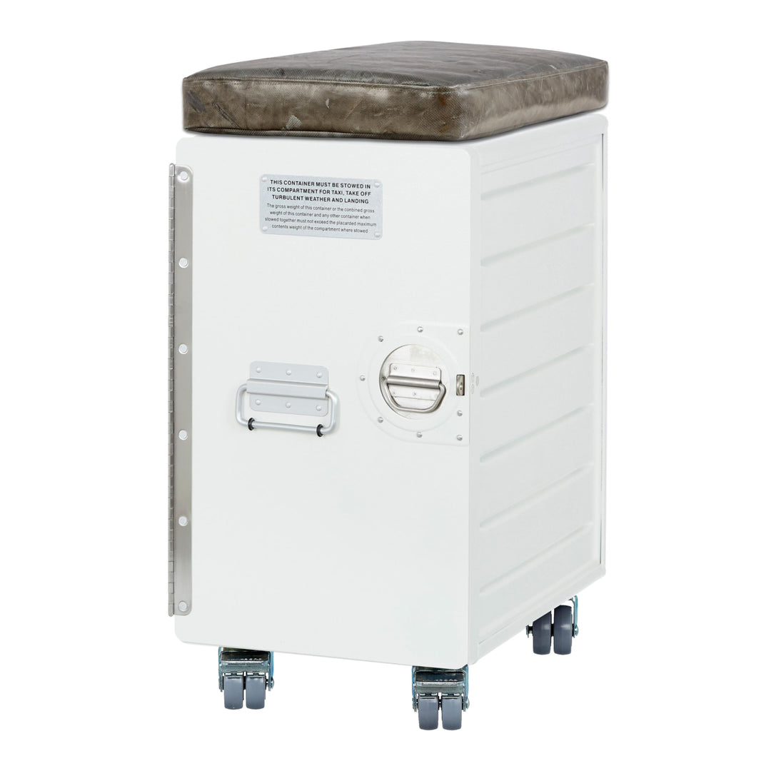Hocker Schubladenschrank, Rollcontainer, Metallschrank, Büroschrank, Industrial Möbel, Aktenschrank