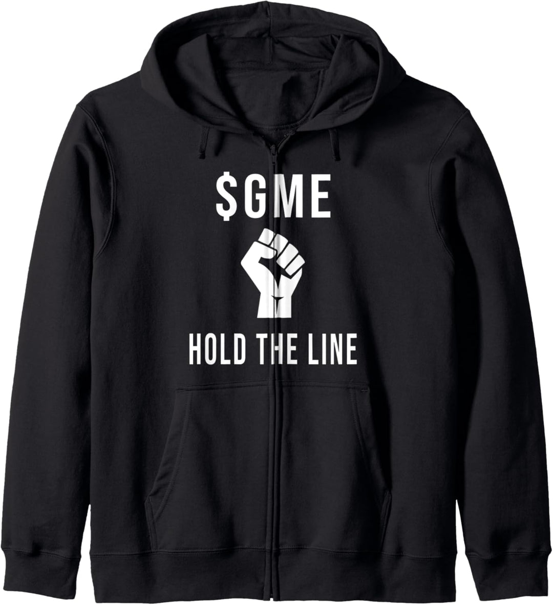 $GME Hold The Line Fist Stock Kapuzenjacke