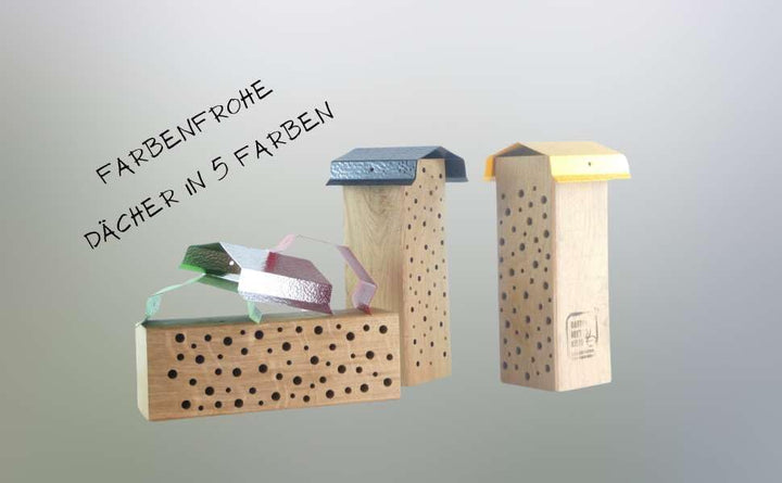 Wildbienenhoteldach Alu