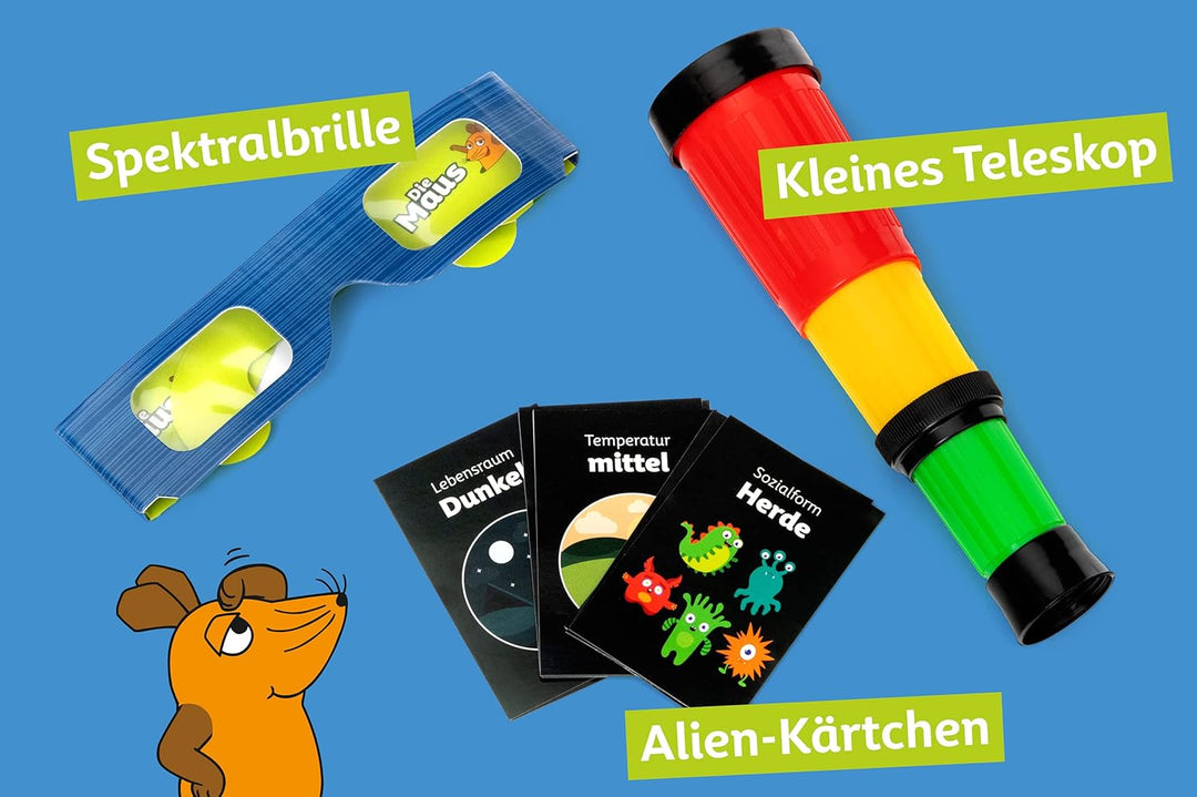 FRANZIS 67177 - Astronomie-Experimente mit der Maus, 20 Versuche für Ferien und Freizeit rund um das