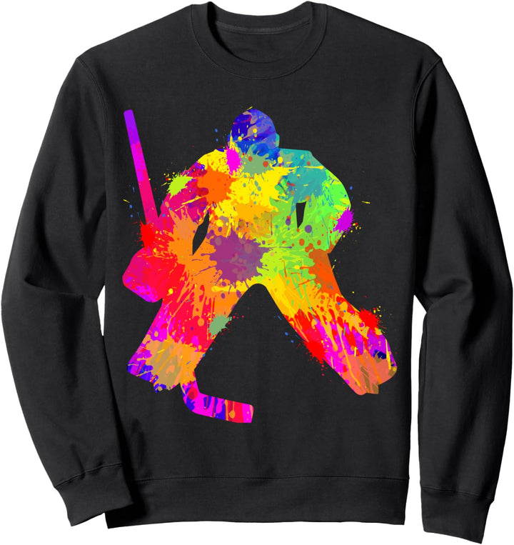 Eishockey Torwart Jungen Kinder Sweatshirt