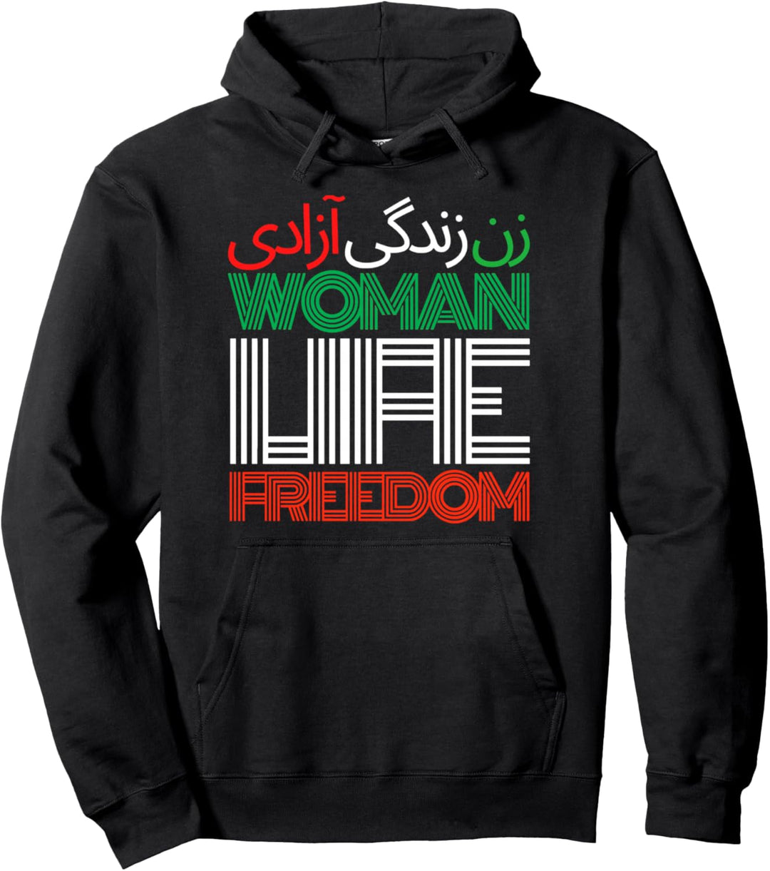 Woman Life Freedom Iran Zan Zendegi Azadi Iran Perser Pullover Hoodie