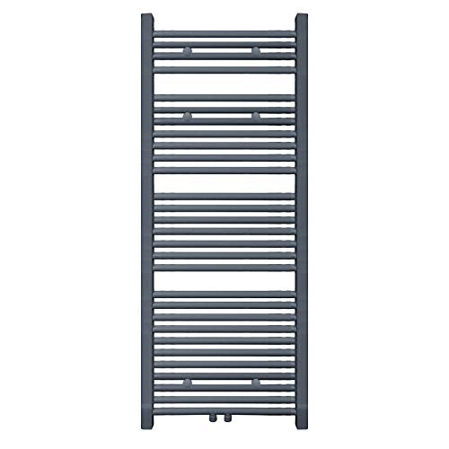 600 x 1500 mm Anthrazit mittelanschluss Badheizkörper handtuchhalter Heizkörper Handtuchwärmer Handt