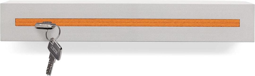 Buchenbusch urban design Schlüsselbrett mit Ablage aus Beton Light Edition 33x6x5 cm, Schlüsselboard