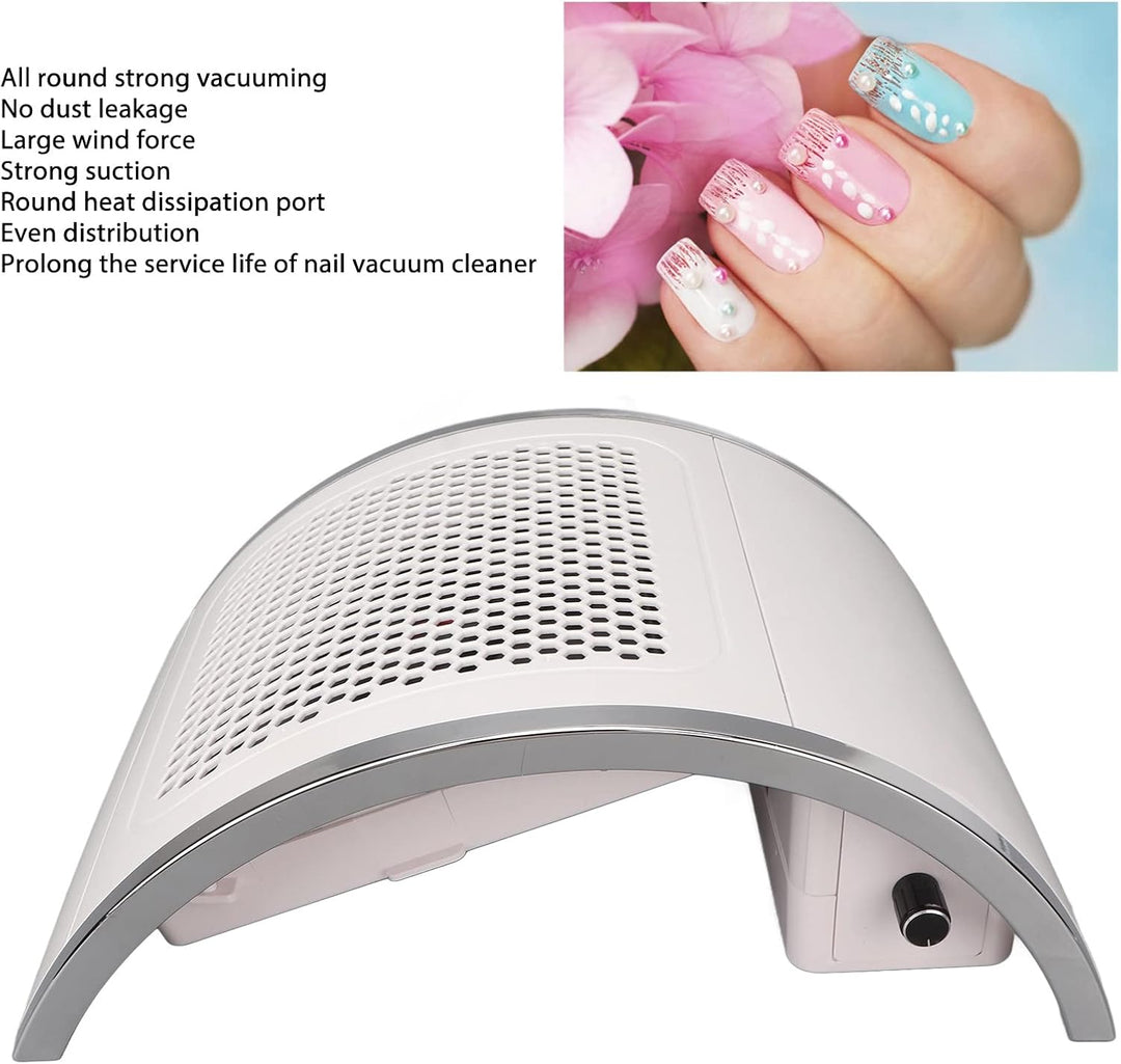 Nagel Staubsauger Professionelle Staubabsaugung Nagelstudio ,Leiser Nagelstaubsauger 4-Lüfter ,Nagel