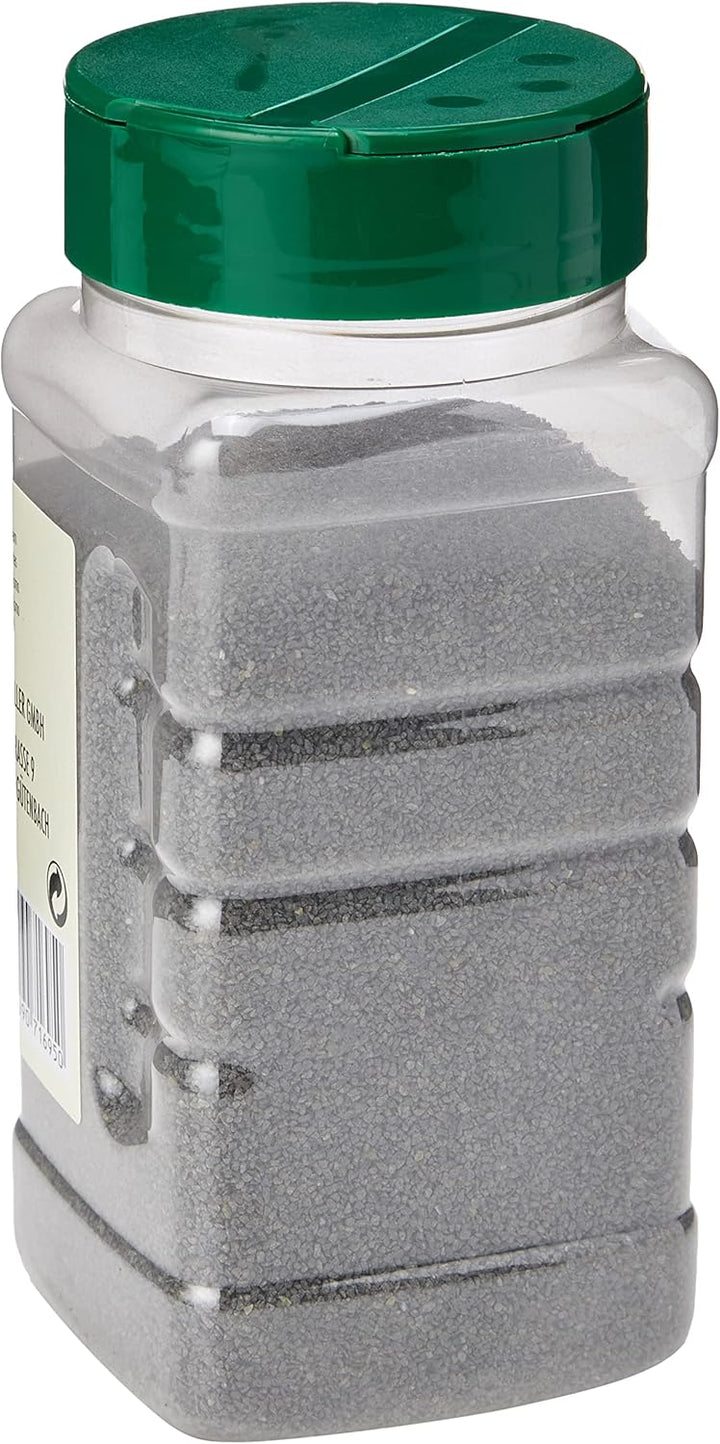 FALLER 171695 - Premium-Gleisschotter, 500 ml, dunkelgrau (für C-Gleis)