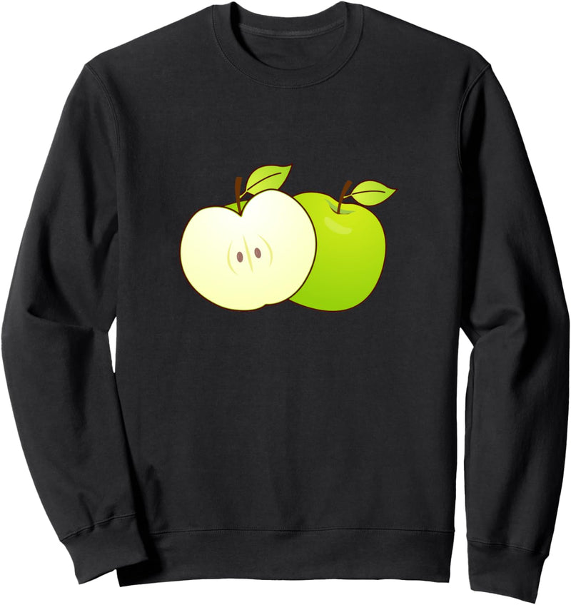 Grüner Apfel Sweatshirt