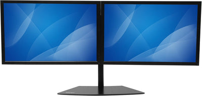 StarTech.com Dual-Monitorhalter - Monitor Halterung für zwei Displays Ständer Schwarz, Ständer Schwa