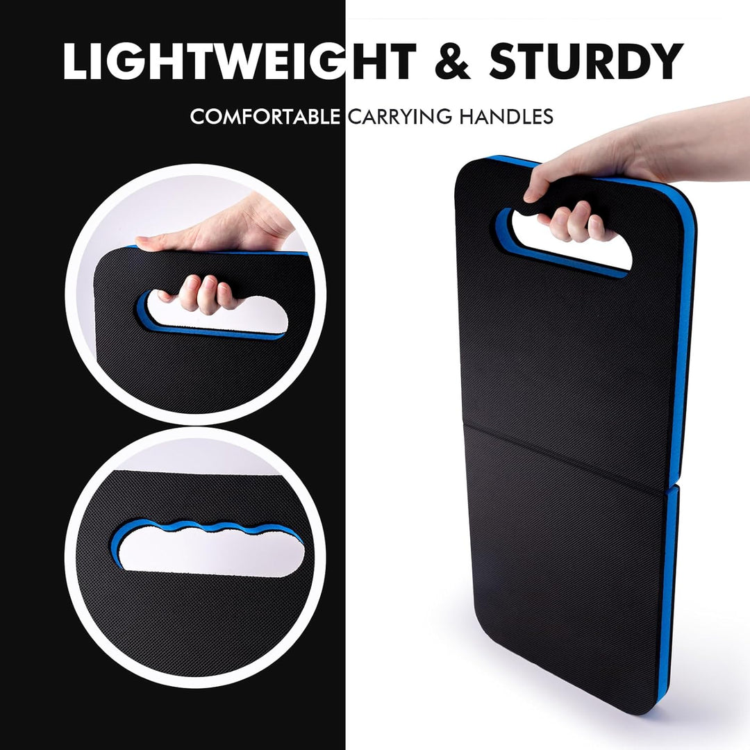 FOSHIO 2Stück Kniekissen klappbar Sitzkissen Mehrzweckkissen Ideal für Arbeiten in Gärten, Häusern u