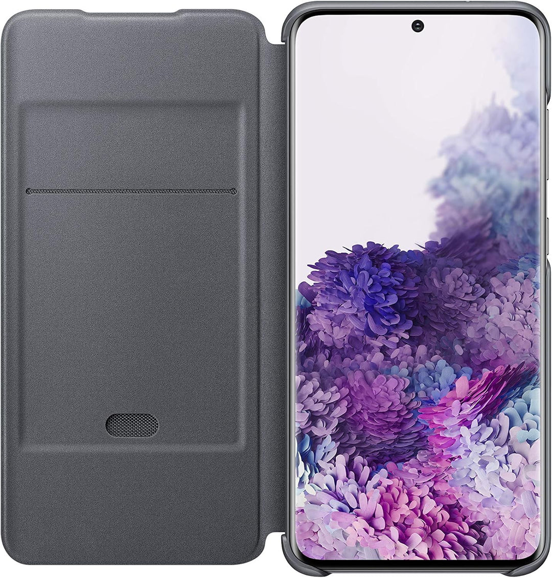 Samsung LED View Smartphone Cover EF-NG980 für Galaxy S20 | S20 5G Handy-Hülle, LED-Anzeige, Kartenh