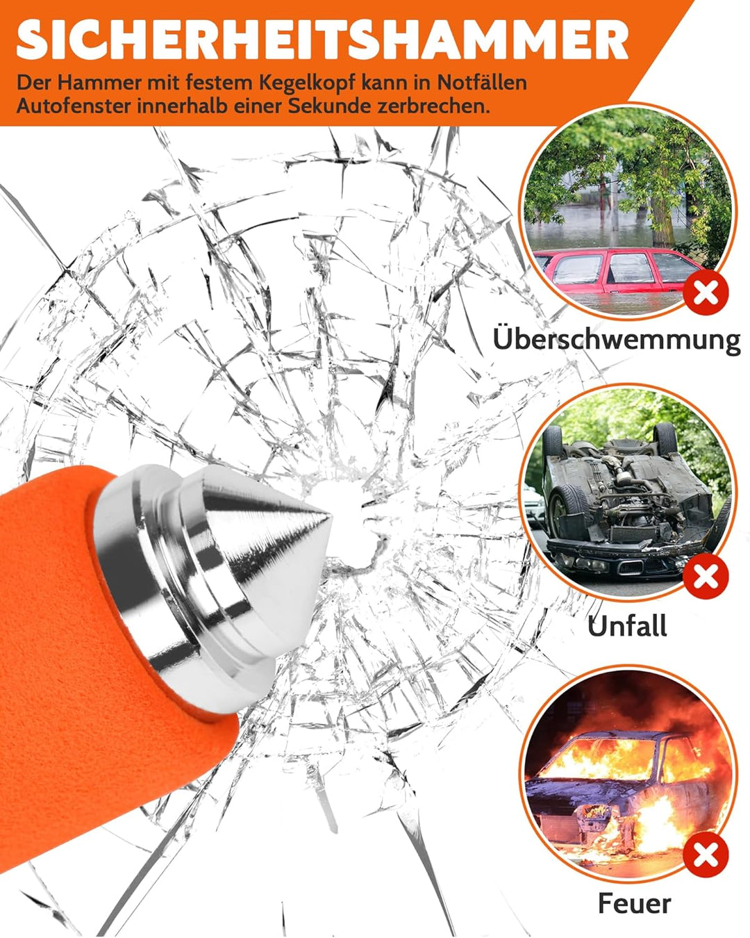 Tevlaphee Lenkradkralle, Lenkradschloss für Auto, Auto Diebstahlsicherung, Lenkradsperre Wohnmobil,