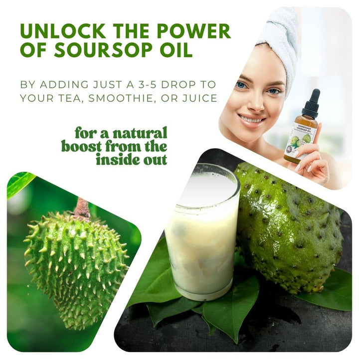 Best Natures Cosmetic Virgin Soursop Graviola Guanabana Öl (Unverdünnt, Kaltgepresst, Unraffiniert)