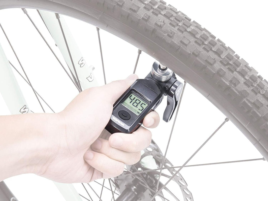Topeak Pumpe-Zubehör Shuttle Gauge Digital, Schwarz