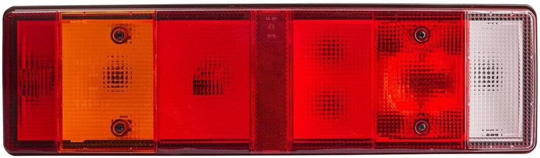 HELLA - Heckleuchte - Glühlampe - 24V - Anbau/geschraubt - Lichtscheibenfarbe: mehrfarbig - Stecker: