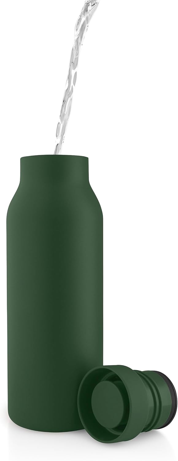 EVA SOLO | Urban Isolierflasche 0,5 l Emerald Green | Hält Wasser länger kalt | Emerald Green 5000 m
