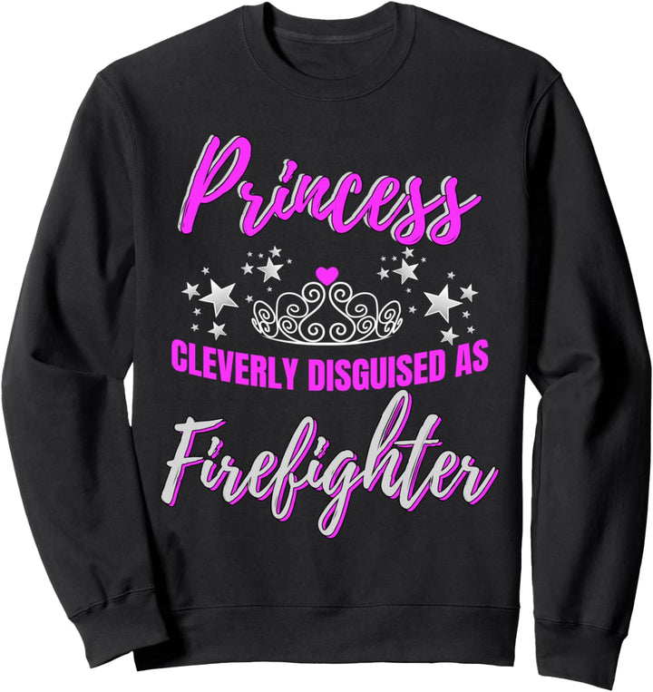Feuerwehr Geschenke für Frauen VolunGraphicr Weiblicher Sweatshirt