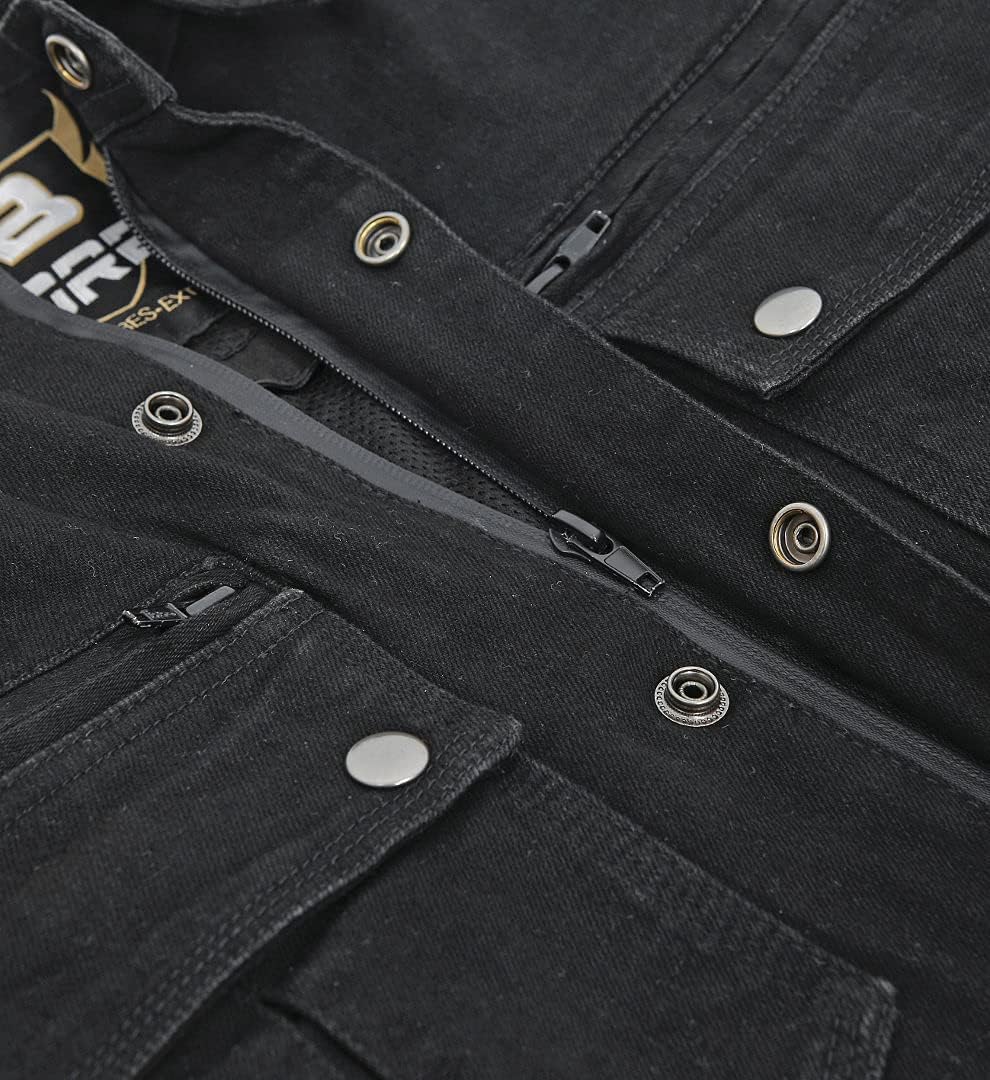 Bores Driver Motorrad Hemd (Black,M)
