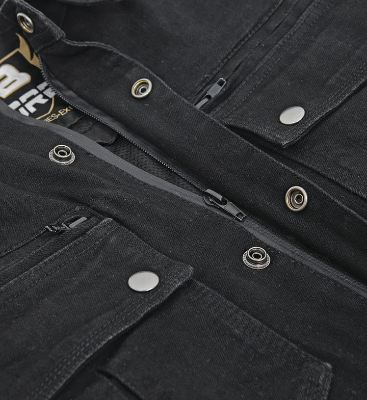 Bores Driver Motorrad Hemd (Black,M)