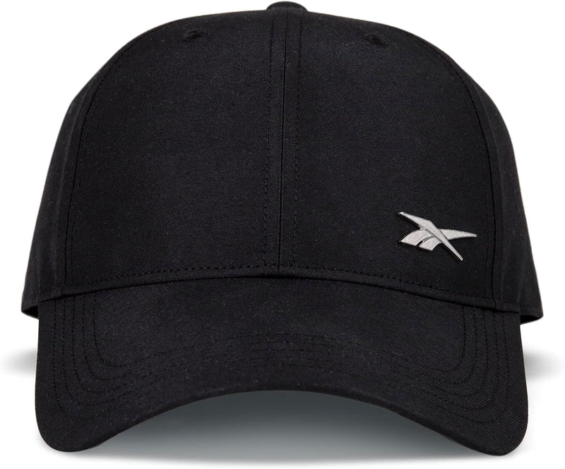 Reebok Damen Active Metal Badge Cap with Adjustable Strap (One Size Fits Most) Baseballkappe, Abzeic