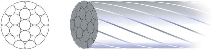 Jagwire Schaltzug, verzinkt, SRAM/Shimano, Bremszug, 1,1 x 2300 mm, 100 Stück