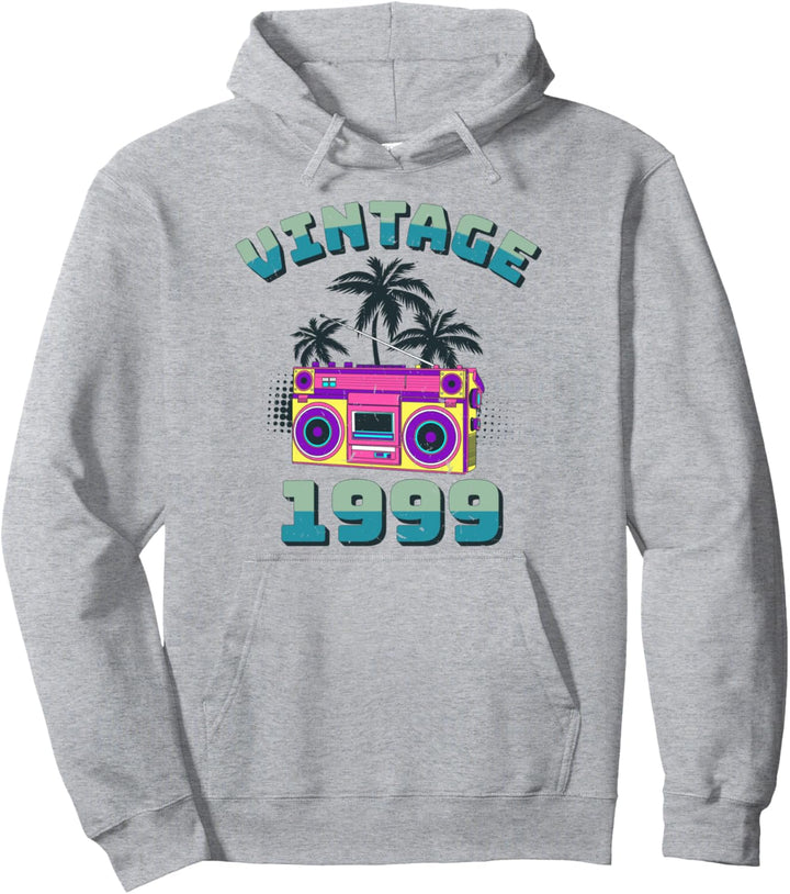 21 Geburtstag Mann Frau Vintage 1999 Jahrgang Geschenk Retro Pullover Hoodie