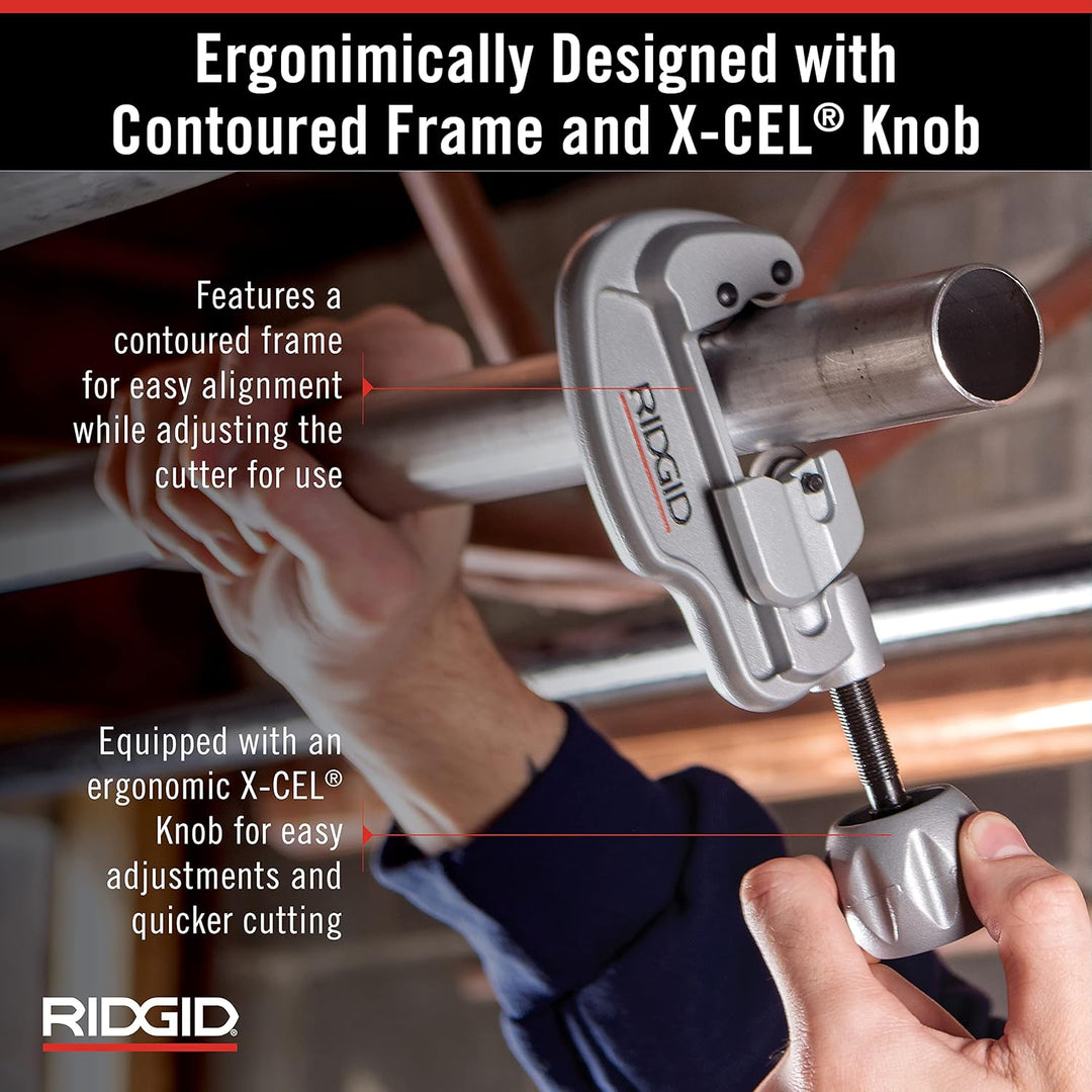 RIDGID 29963 Modell 35S Edelstahl-Rohrabschneider, Rohrabschneider von 6 mm bis 35 mm (Packung mit 2