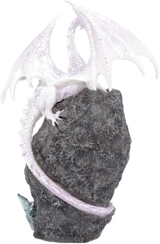 Nemesis Now Gletscher-Custodian-Figur, Kunstharz, 22 cm, Weiss