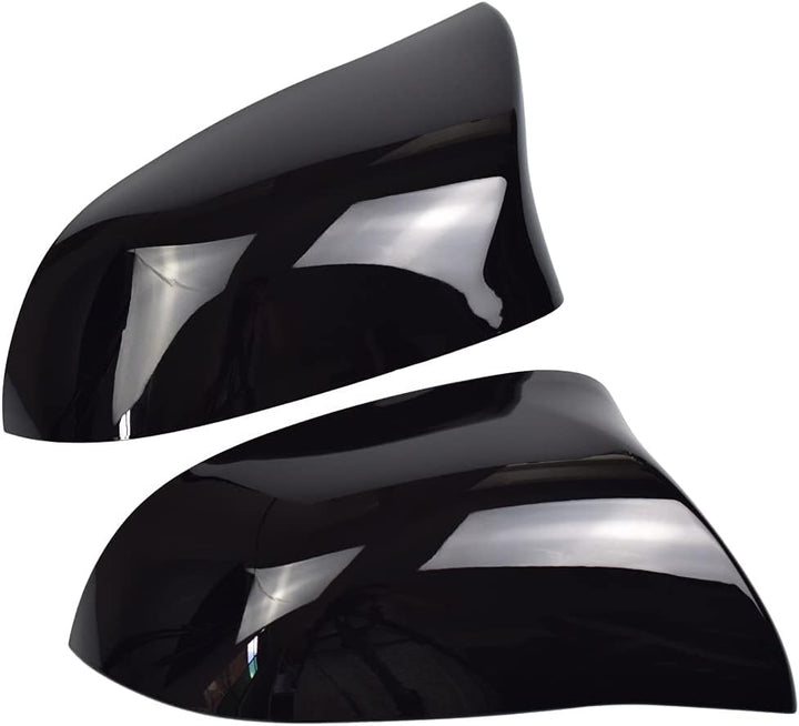 1 Paar Spiegelkappen Links Rechts Seitenspiegel Abdeckkappen für B-MW X3 F25 X4 F26 X5 F15 X6 F16 20