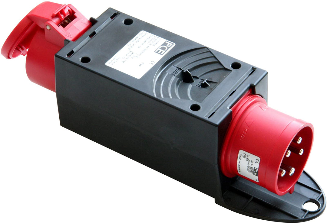 PC ELECTRIC Übergangs-Steckvorrichtung Kunststoff 16/32 Ampere 400 Volt IP44, 9437430