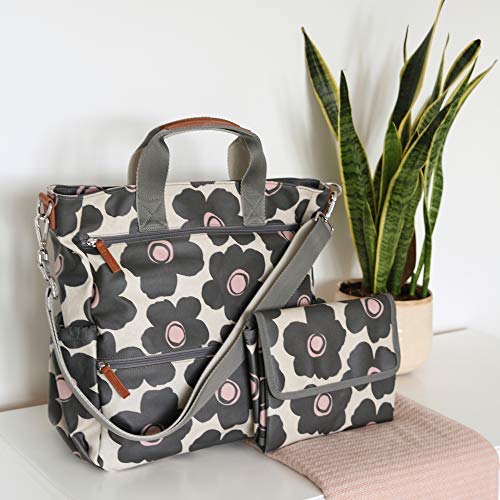 Wickeltasche für Zwillinge. Diese geräumige und multifunktionelle Wickeltasche lässt sich als Umhäng