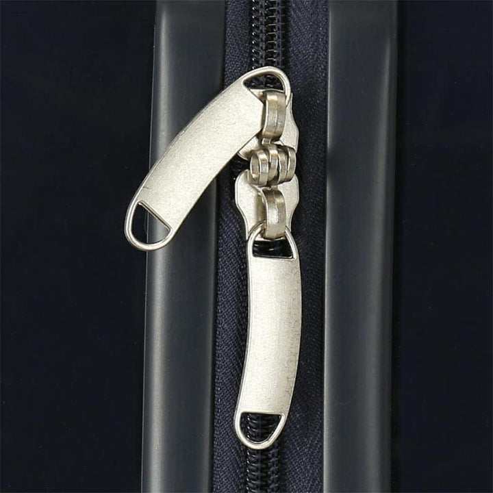 Disney Mickey Get Moving Kulturbeutel, anpassbar, mit Umhängetasche, Blau, 29 x 21 x 15 cm, ABS, 9,1