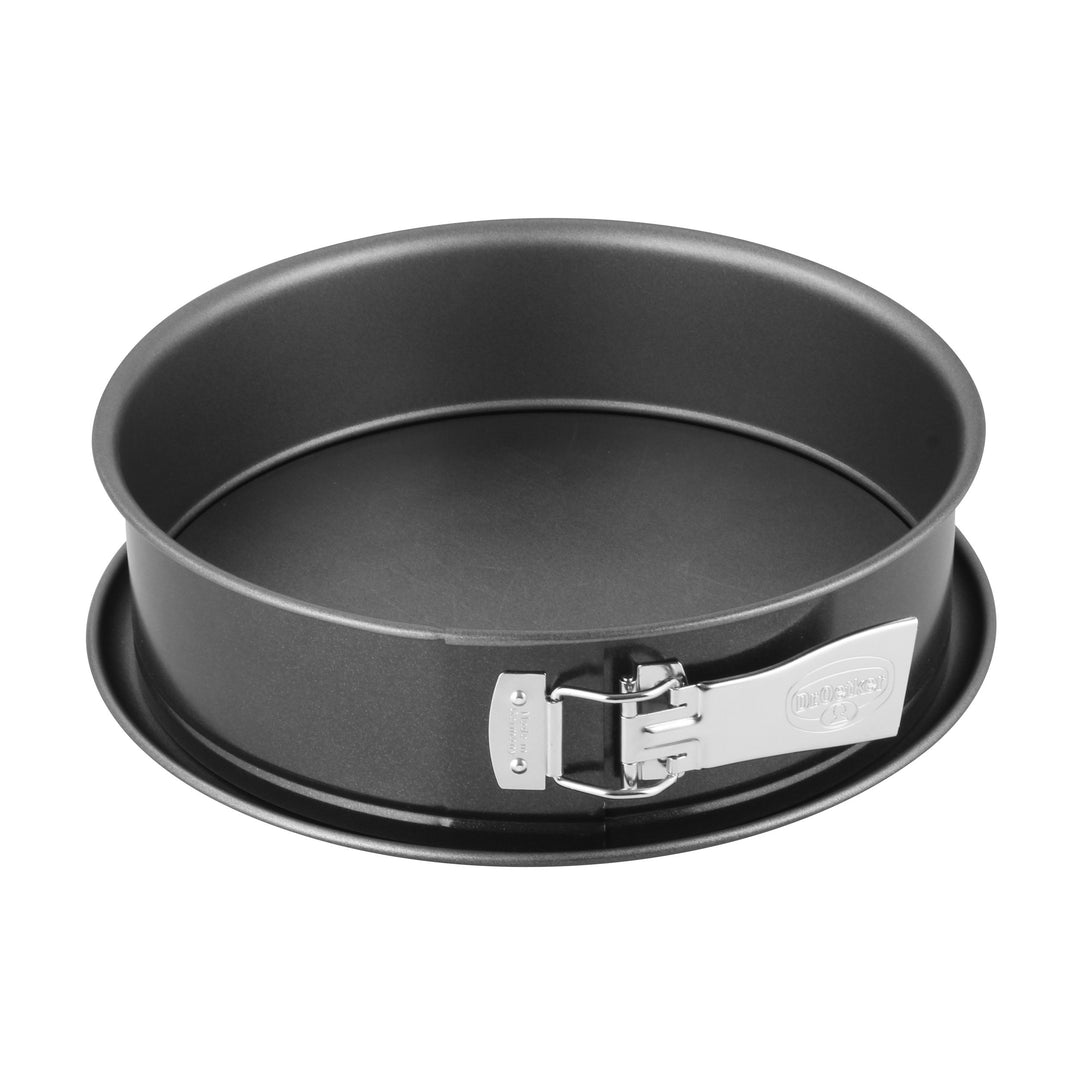 Dr. Oetker 2601 Oetker Spring-/Kuchen-/Backform, Ø 26 cm, auslaufsichere, runde, aus Stahl mit keram