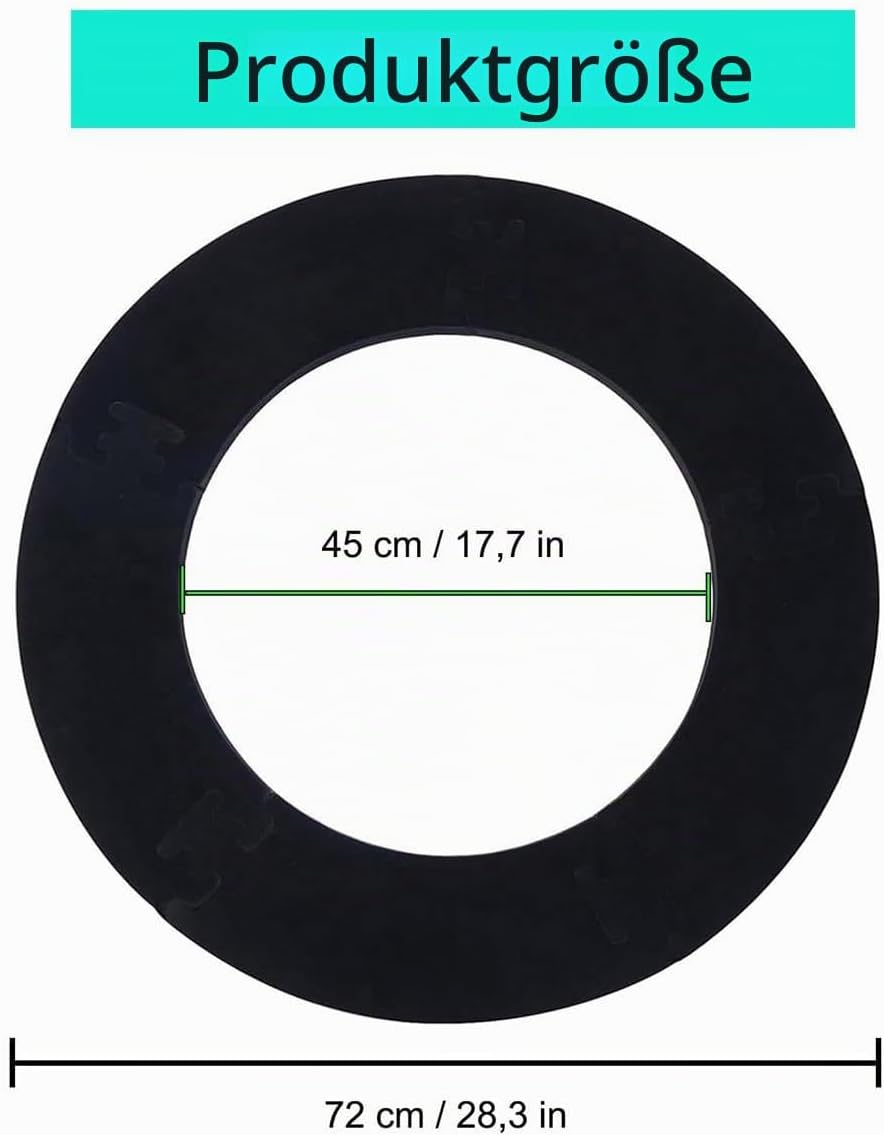 Dart Catchring Surround,Dartscheiben-Einfassung, Surround Auffangring,Dart Backboard,Besteht aus 5 T
