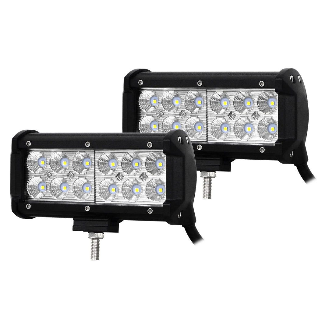 Willpower Led Arbeitsscheinwerfer Bar 18 cm 36W LED Scheinwerfer 12V 24V Flutlicht Zusatzscheinwerfe