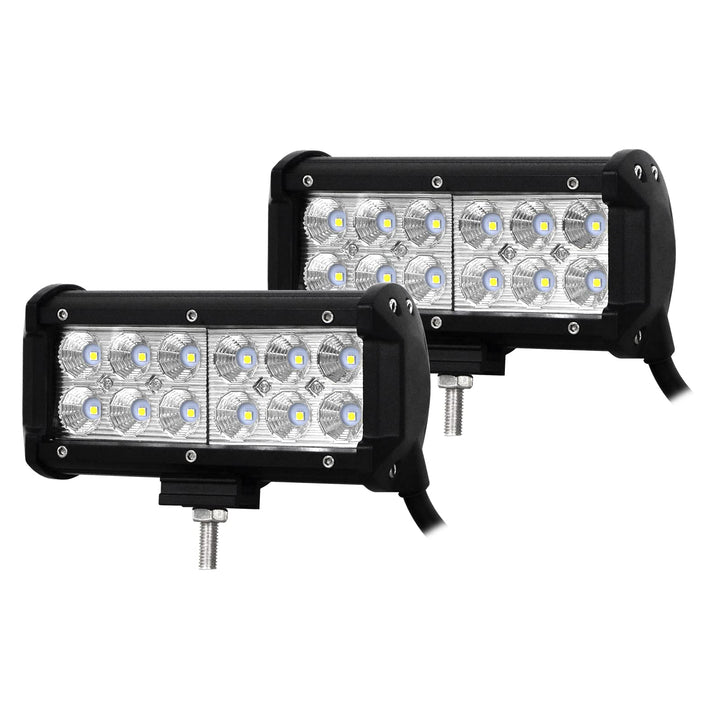 Willpower Led Arbeitsscheinwerfer Bar 18 cm 36W LED Scheinwerfer 12V 24V Flutlicht Zusatzscheinwerfe