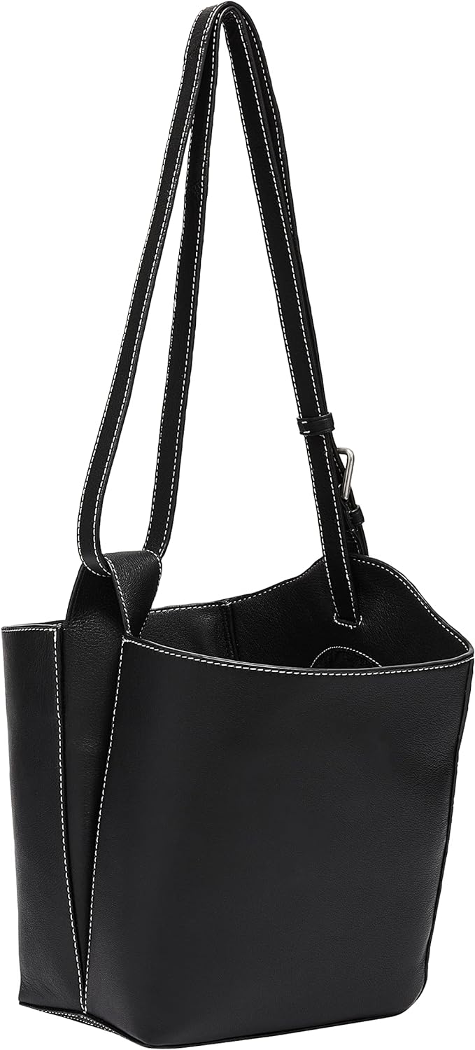 Liebeskind Damen Bowie Hobo S Schwarz, Schwarz
