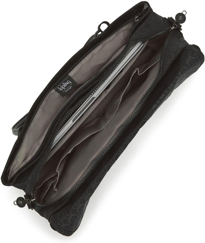 Kipling SUPERWORKER S Kleine Laptop-Tasche 13 Zoll Signature Emb, Signature Emb