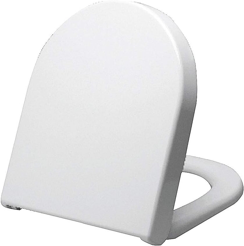 Grünblatt WC Sitz 515153 für Duravit Starck 3, Hochwertiges Material Duroplast, Metal Scharnieren mi