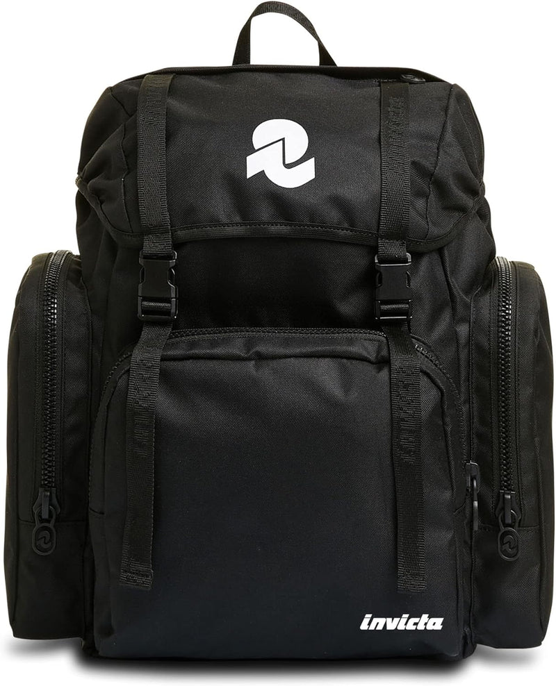 Invicta Rucksack aus nachhaltigem Stoff, Praktisch & Unisex, mit Laptopfach bis 14&