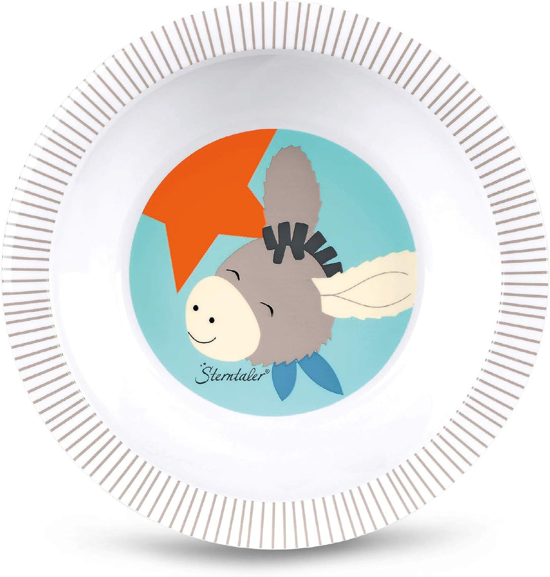 Sterntaler Geschirr-Set Emmi, Teller, Schale, Tasse, Löffel, Gabel, Alter: Für Babys ab 6 Monaten, H
