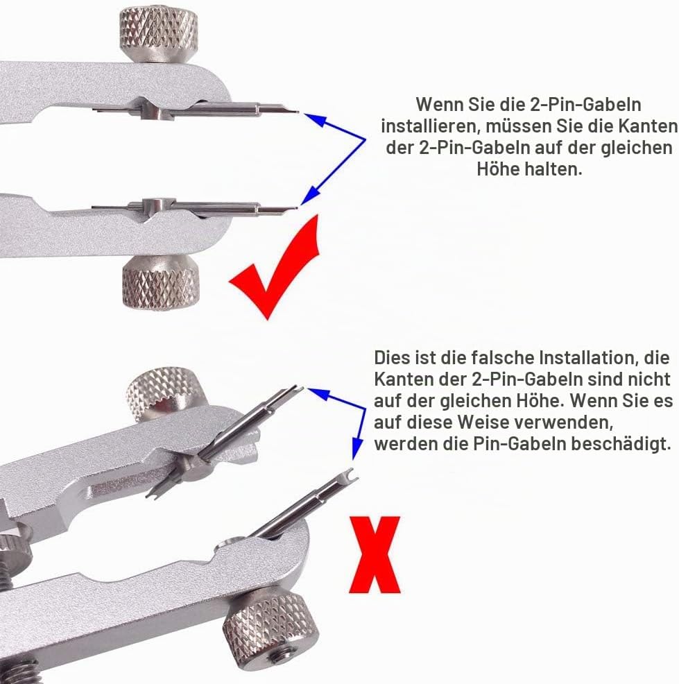 Uhrenarmband, Federsteg-Zange, Ersatz-Werkzeug