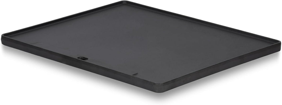 BBQ-Toro Gusseisen Grillplatte | 48,5 x 32 cm | Wendeplatte, beidseitig verwendbar | Rechteckig, Uni